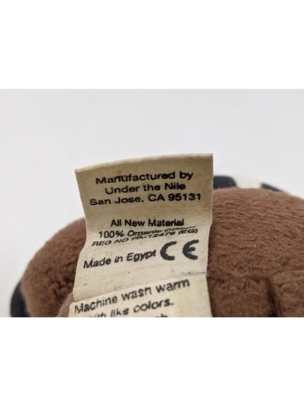 Badger Balm Under The Nile Plush Badger Organic Cotton Lot of 2 7